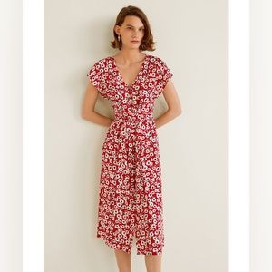 Mango midi dress